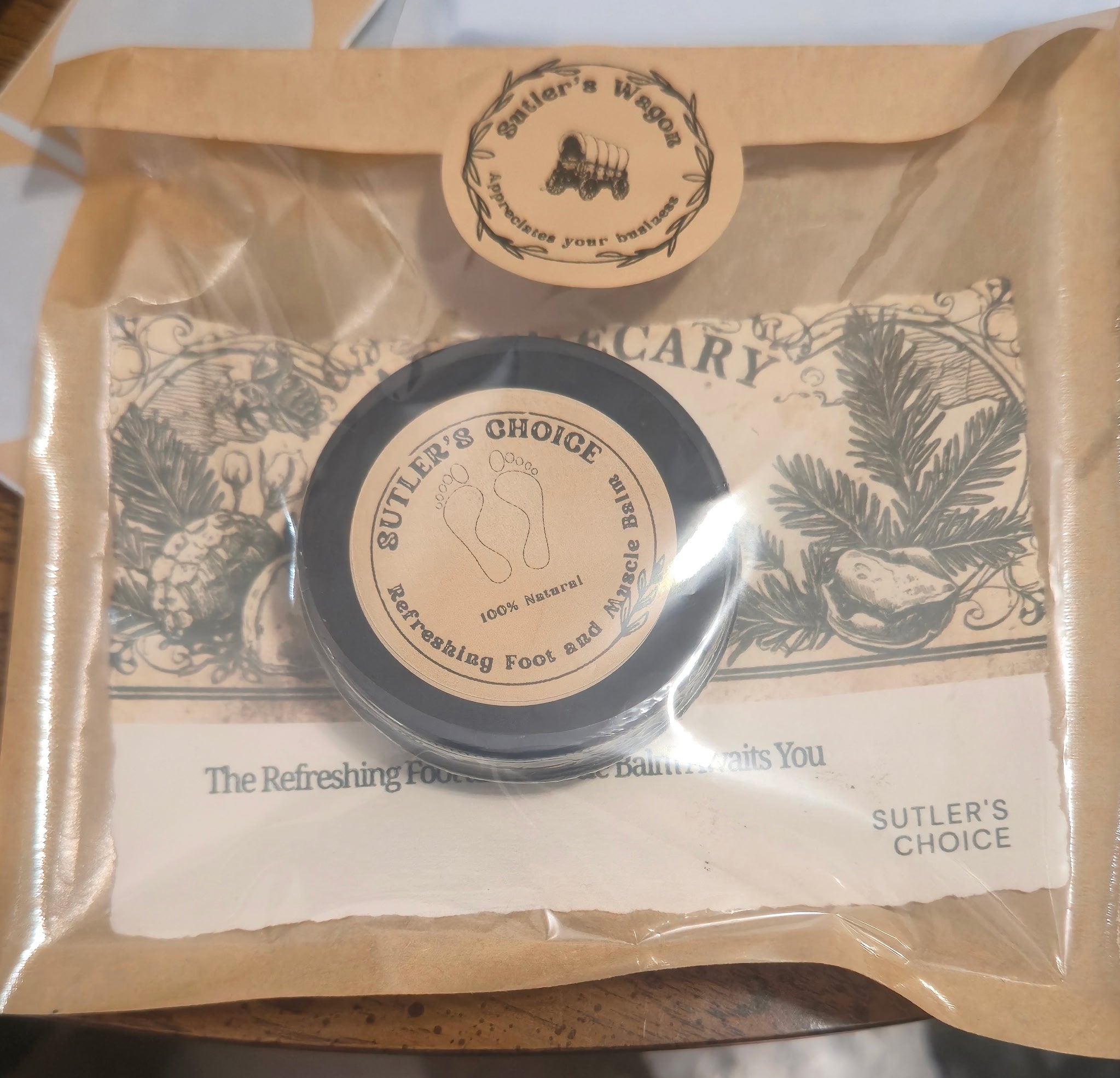 Sutler's Choice: Refreshing Foot & Muscle Balm