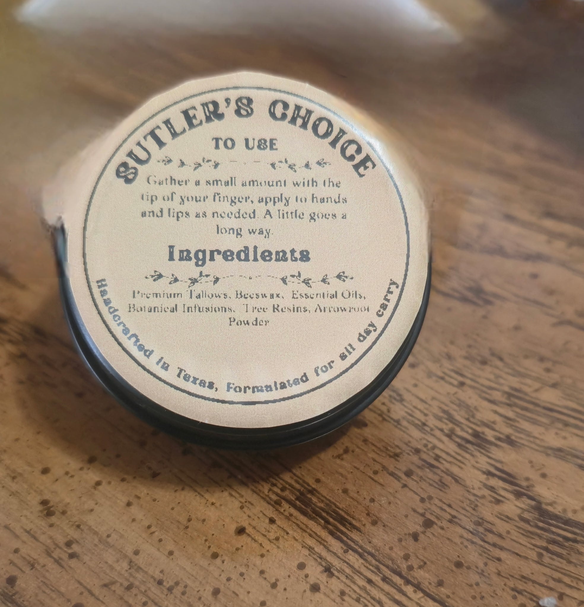 Sutler's Choice: Healing Hands & Lip Balm
